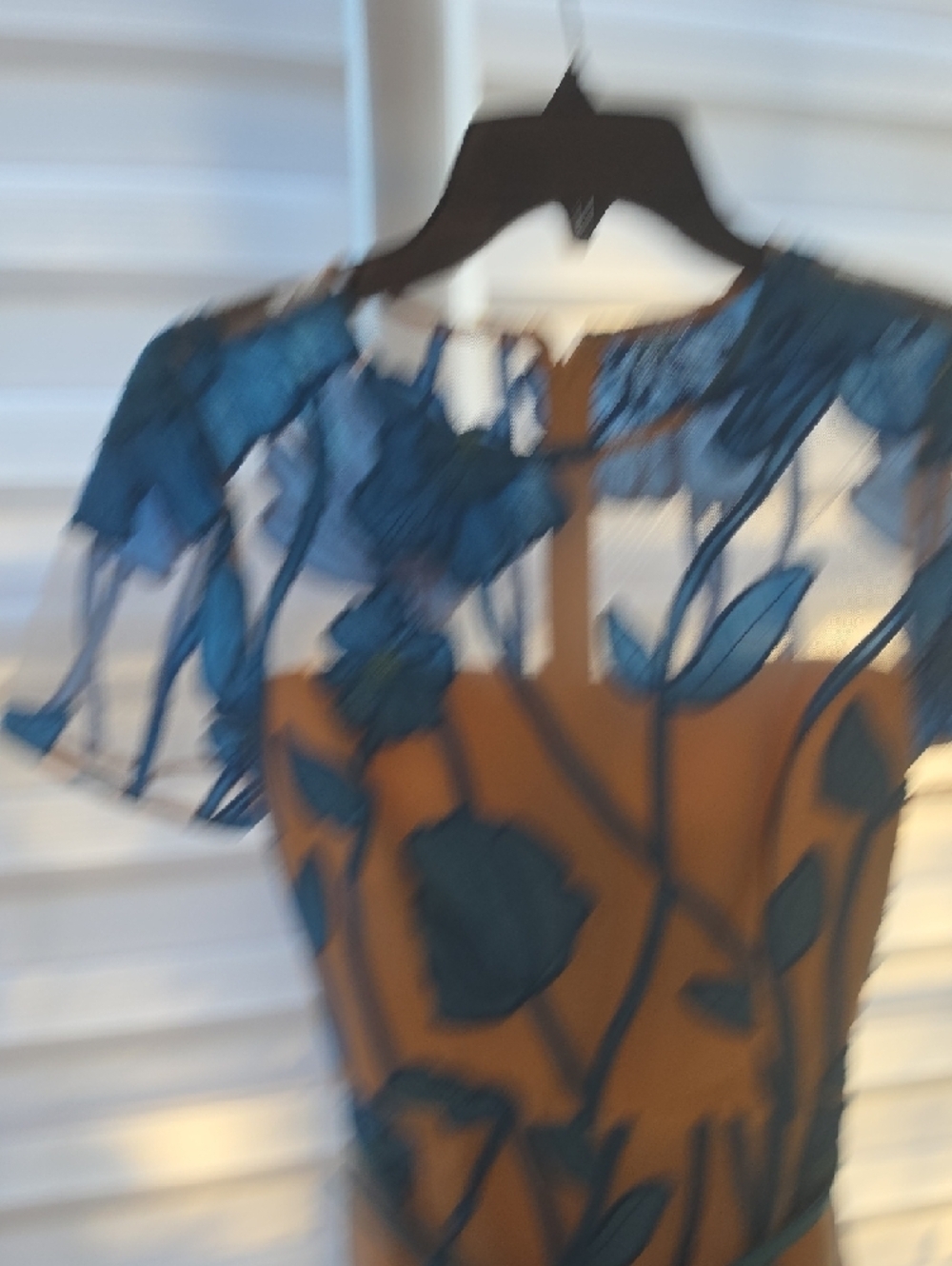 MILLY Rosie Grand Fleur Belted Embroidered Minidress $595 - Picture 5 of 6
